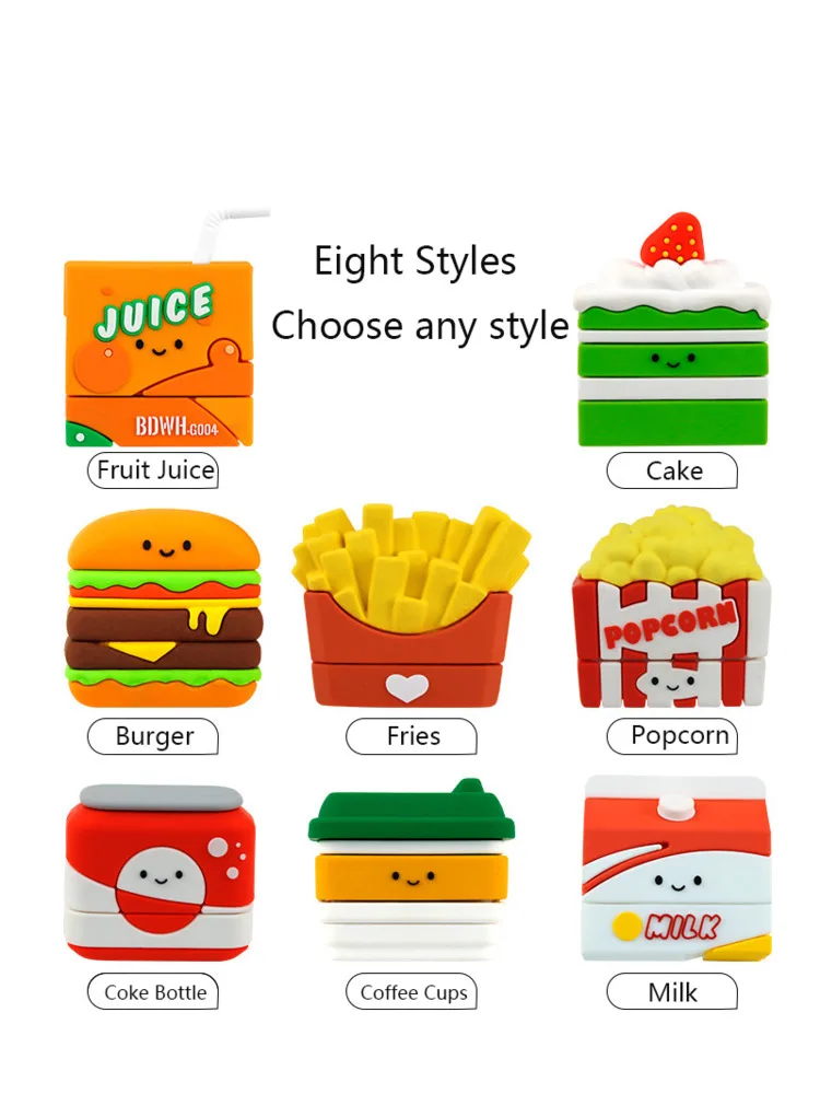 Name Stamps Custom-Made M Cartoon Seal Clothes Children Baby Waterproof Hamburge Juices Chips Non-fading Food Personal Non-toxic