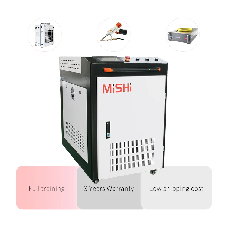 Ready to ship 3KW 3in1 laser cutting welding machine high efficiency    direct factory