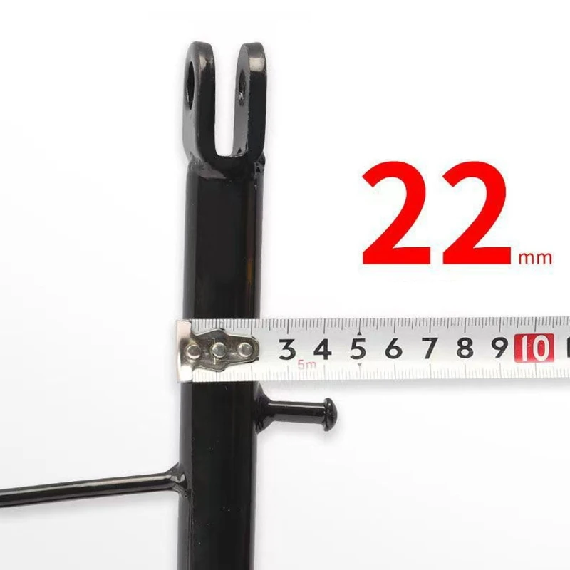 

14/16/18/20/22/24cm Sturdy Metal Single Leg Side Stands Suitable For Battery Powered Vehicles Electric Vehicle Accessories