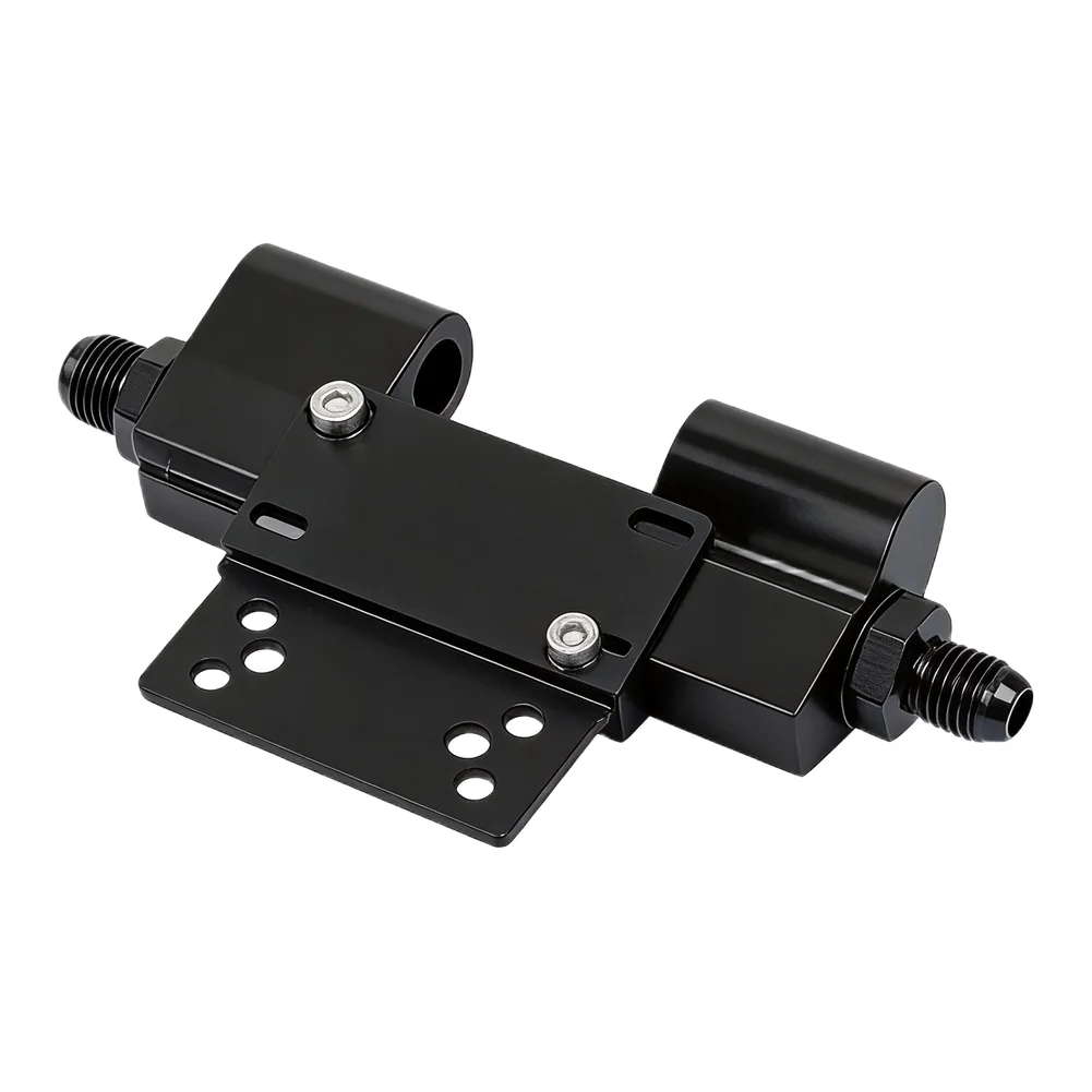 For Flex Fuel Sensor Adapter Module for E85 Ethanol Blends CNC 6061 Aluminum 6AN 8AN for VDO for aem 13577429 13577379
