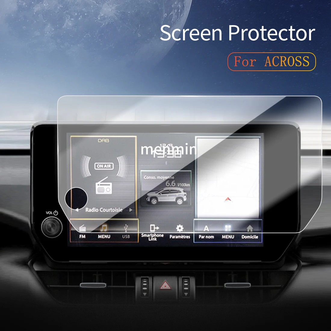 

Автомобильные наклейки Carplay Защитная пленка для экрана Dash из закаленного стекла Защитная пленка Diaplay Navigation Auto для 24 Suzuki ACROSS