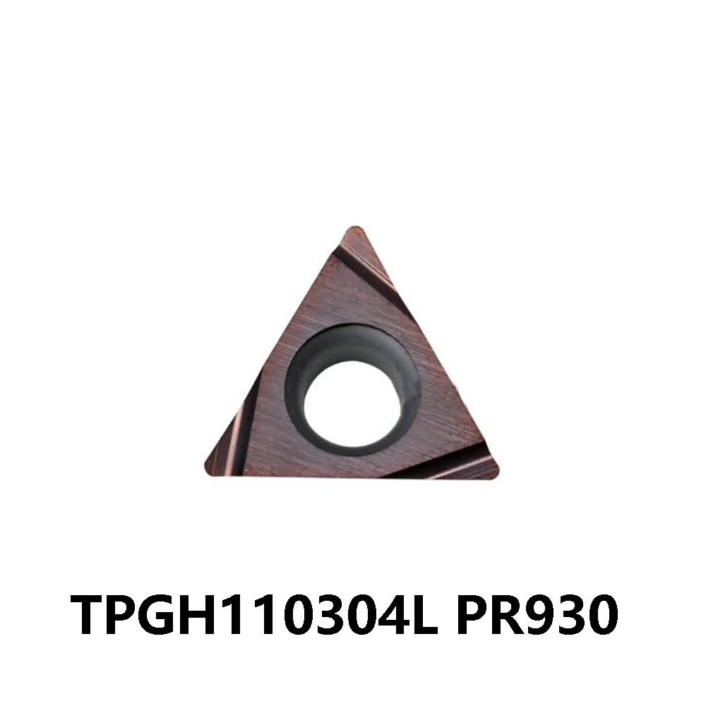 

TPGH 110304 TPGH110304 TPGH110304L PR930 Original TPGH221L 60° Blade Carbide Inserts Metal Turning Cutters Machine Lathe Tools