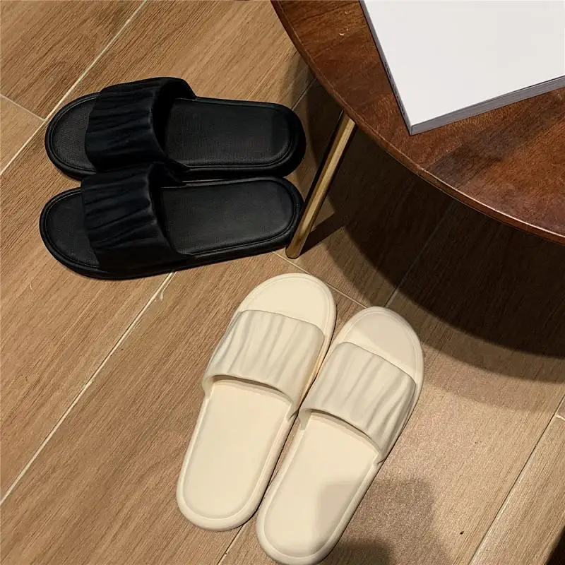 2023 New Summer Fashion EVA indoor slippers women's summer fashion simple Japanese style home light bathroom bath sandals