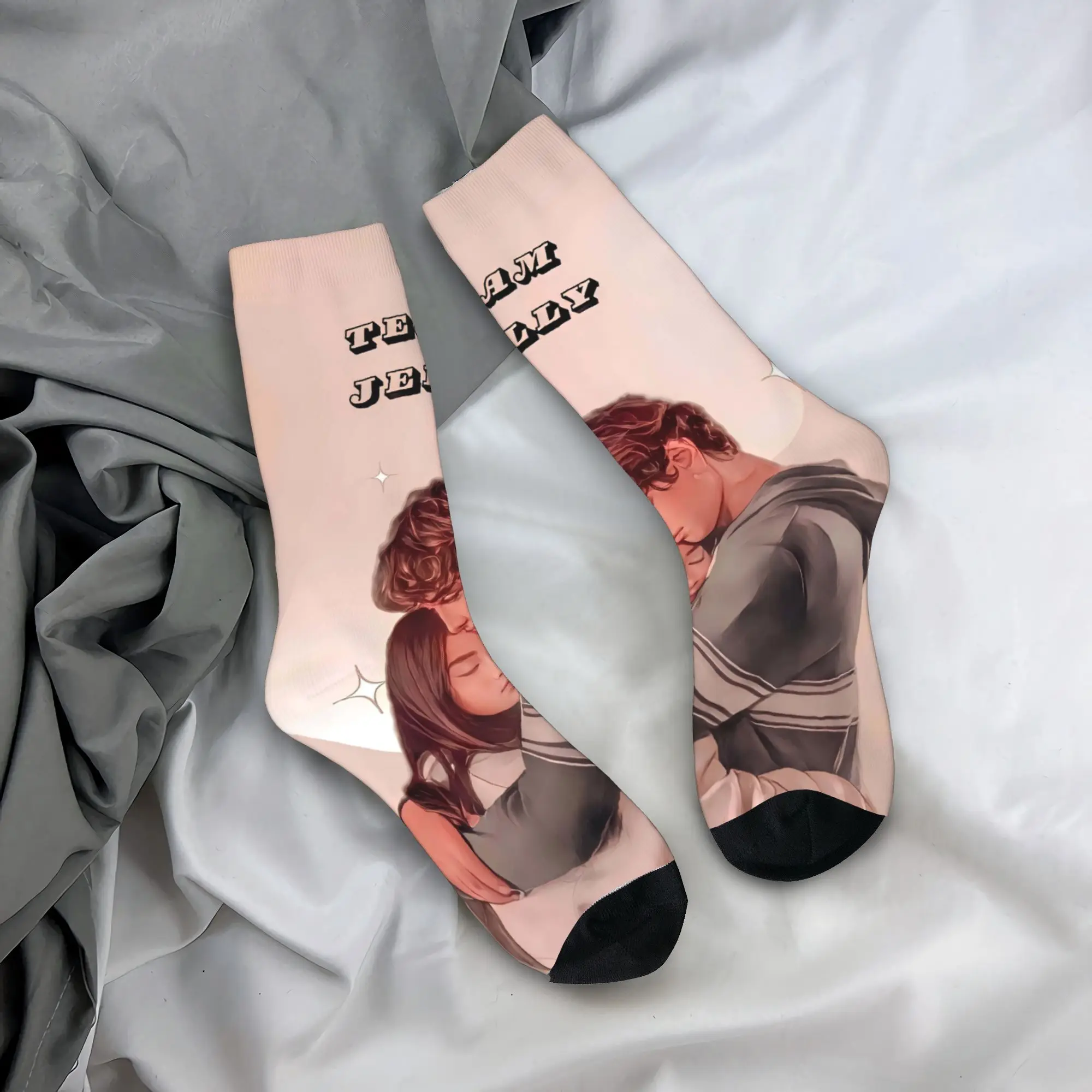 كوزينز فريق الشاطئ كونراد الصيف تحولت إلى جوارب جميلة جوارب الترفيه زوجين لينة الخريف مخصصة عدم الانزلاق الجوارب