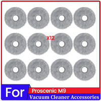 A56T-17PCS Accessories Kit For Proscenic M9 Robot Vacuum Cleaner Replacement Accessories Washable Cleaning Cloth
