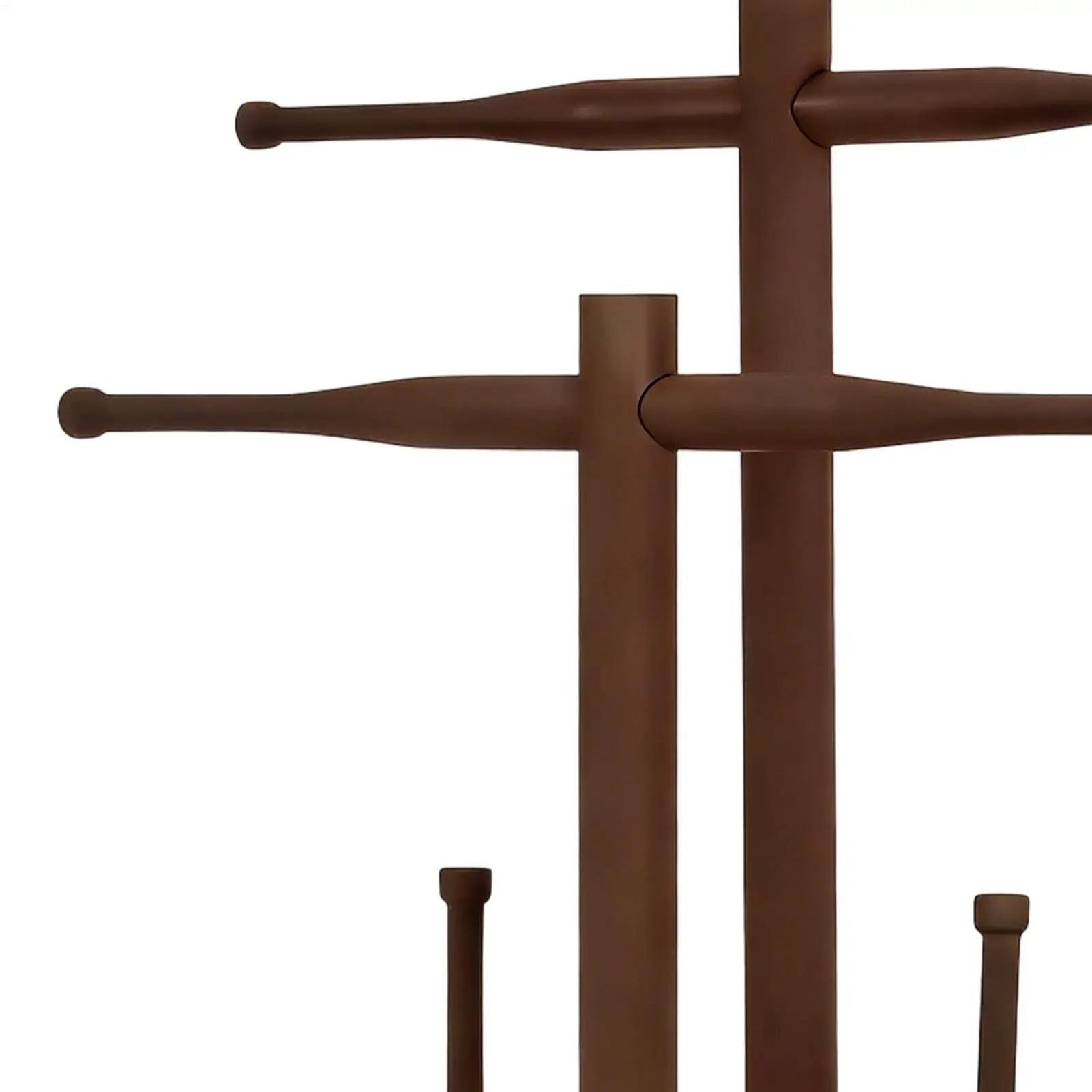 

Деревянная подставка для украшений, органайзер для колец, серег, браслетов, с противоскользящим покрытием, для спальни, квартиры