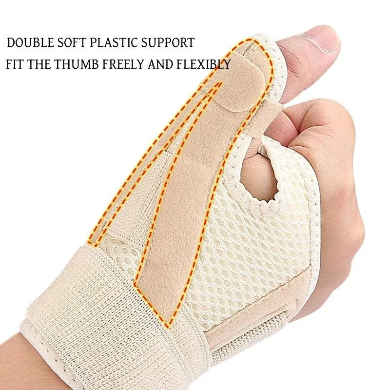 관절염 엄지 부목 손목 버팀대 손목 버팀대 손목 터널 건염 통증 완화를위한 안정적인 조절 가능한 관절염 엄지 부목