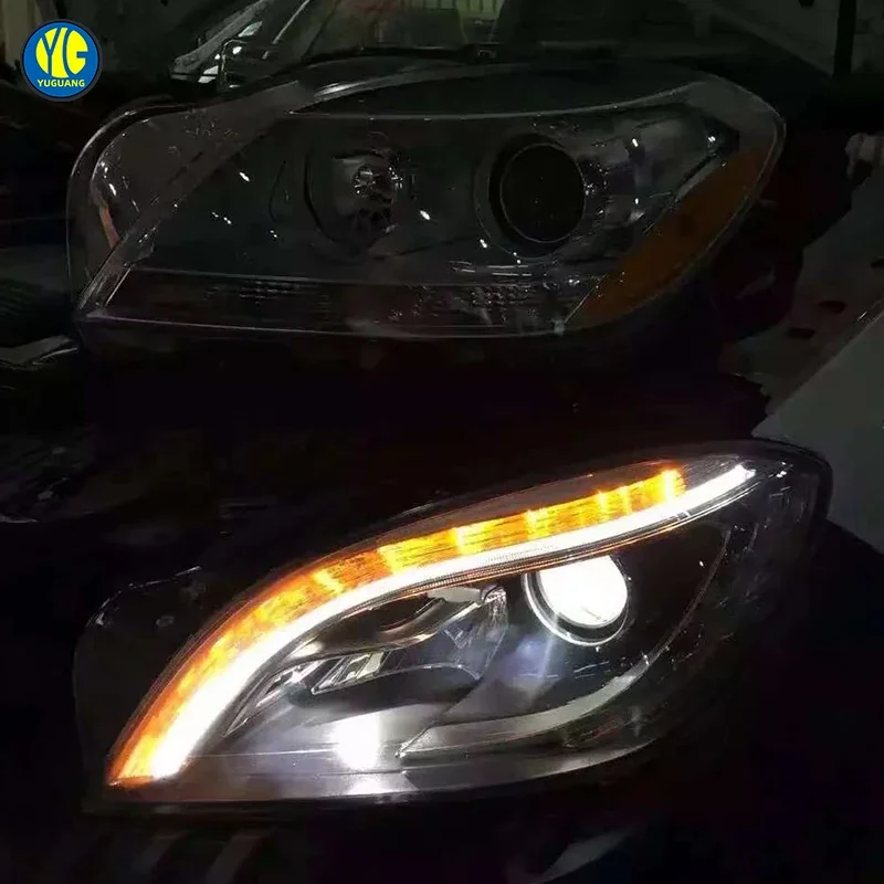 For Mercedes Benz  Headlights Front Head Light  Upgrade LED Headlamp  AFS Automotive Parts