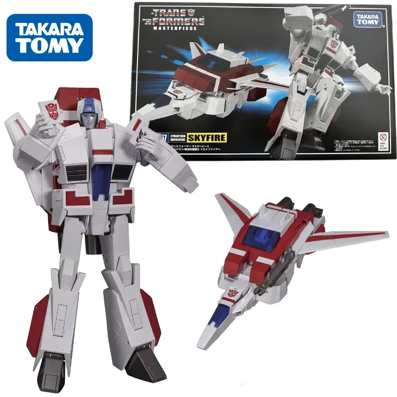 ألعاب نموذج حركة روبوت Takara Tomy-Transformers masters ، هدية أنيمي Skyfire ، متوفر بالمخزون