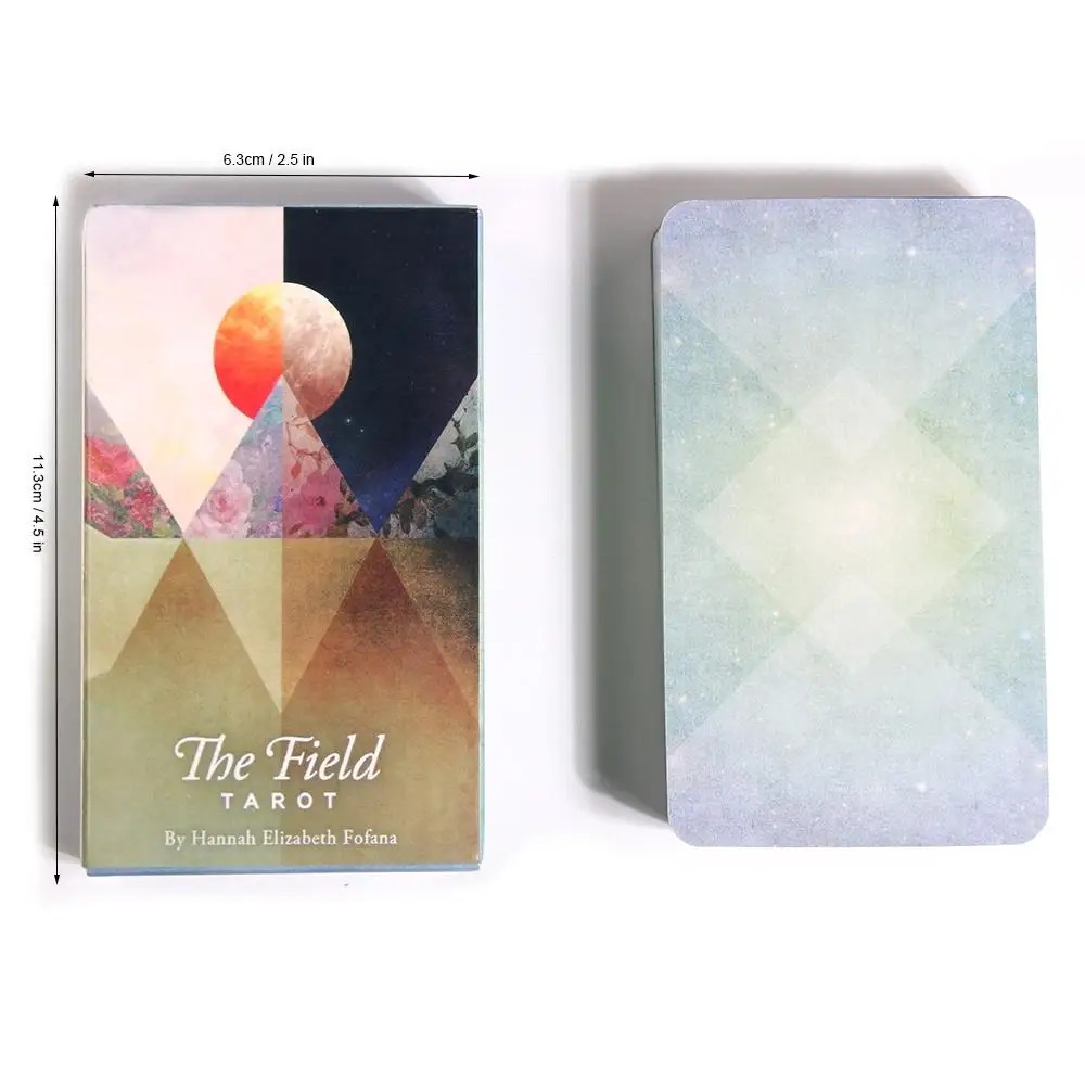 

The Field Tarot 78 Card Deck Includes 78-Card Deck and 96-Page PDF Guidebook Card Game Oracle