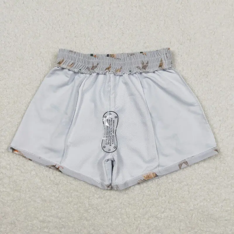 2.13 yanNew rts baby summer boys beach shorts wholesale boutique duck gray brown boys swimming trunks