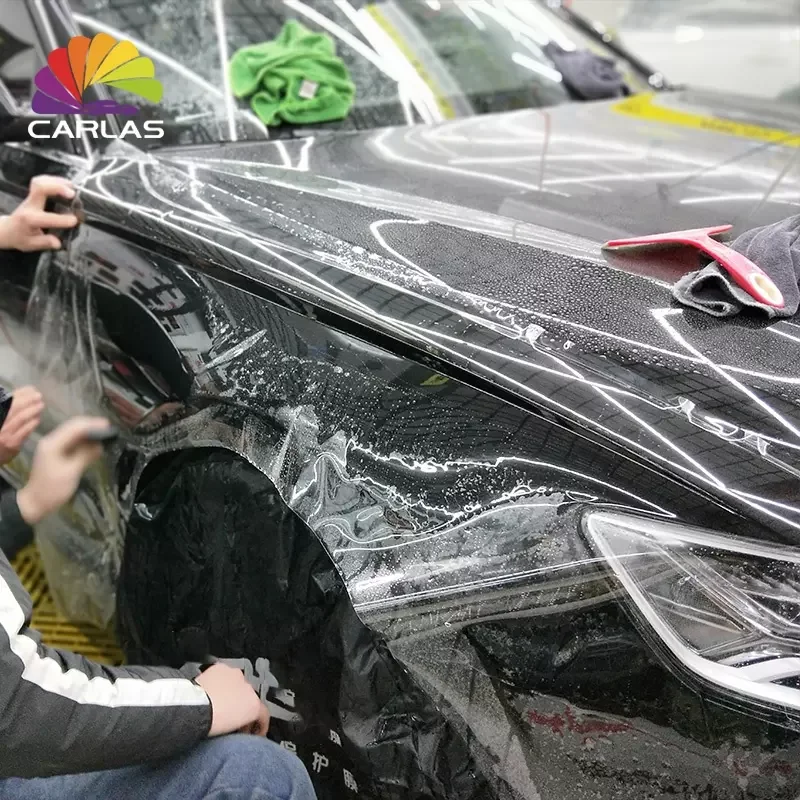 CARLAS 1.52*15m Anti-scratch Self Healing Car Wrap Manufacturer For Automobile Cars PU Paint Protection Film TPU PPF