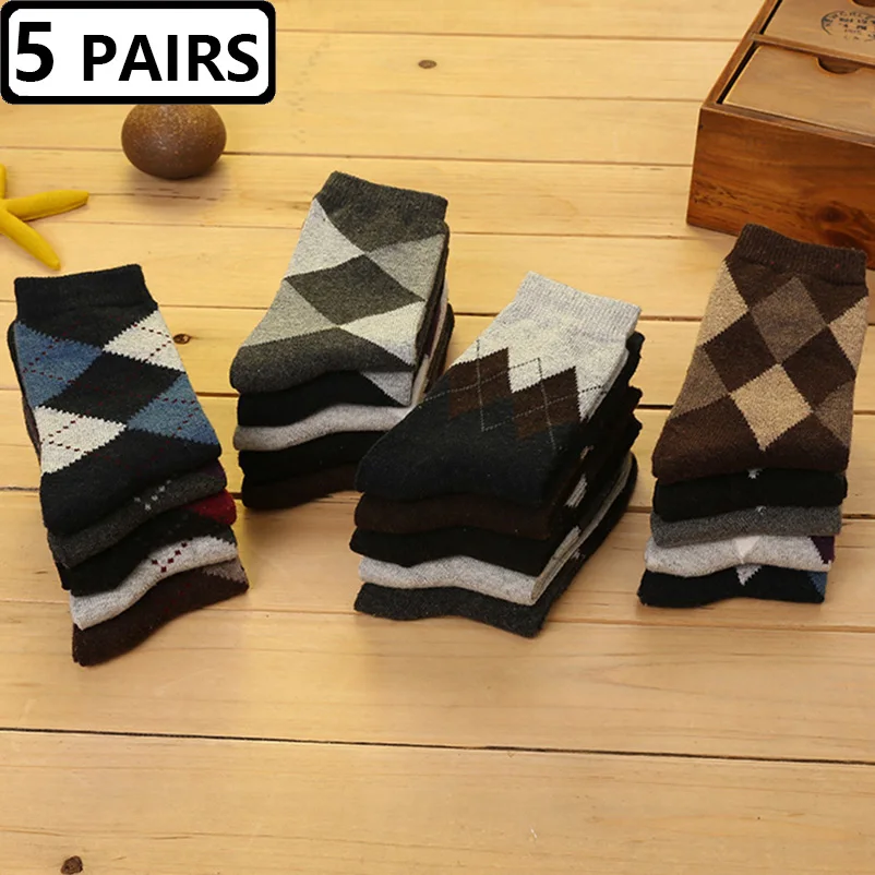 

10 шт. = 5 пар высококачественных шерстяных носков, мужские элитные повседневные деловые носки, не вонючие, мужские носки из натурального антибактериального хлопка
