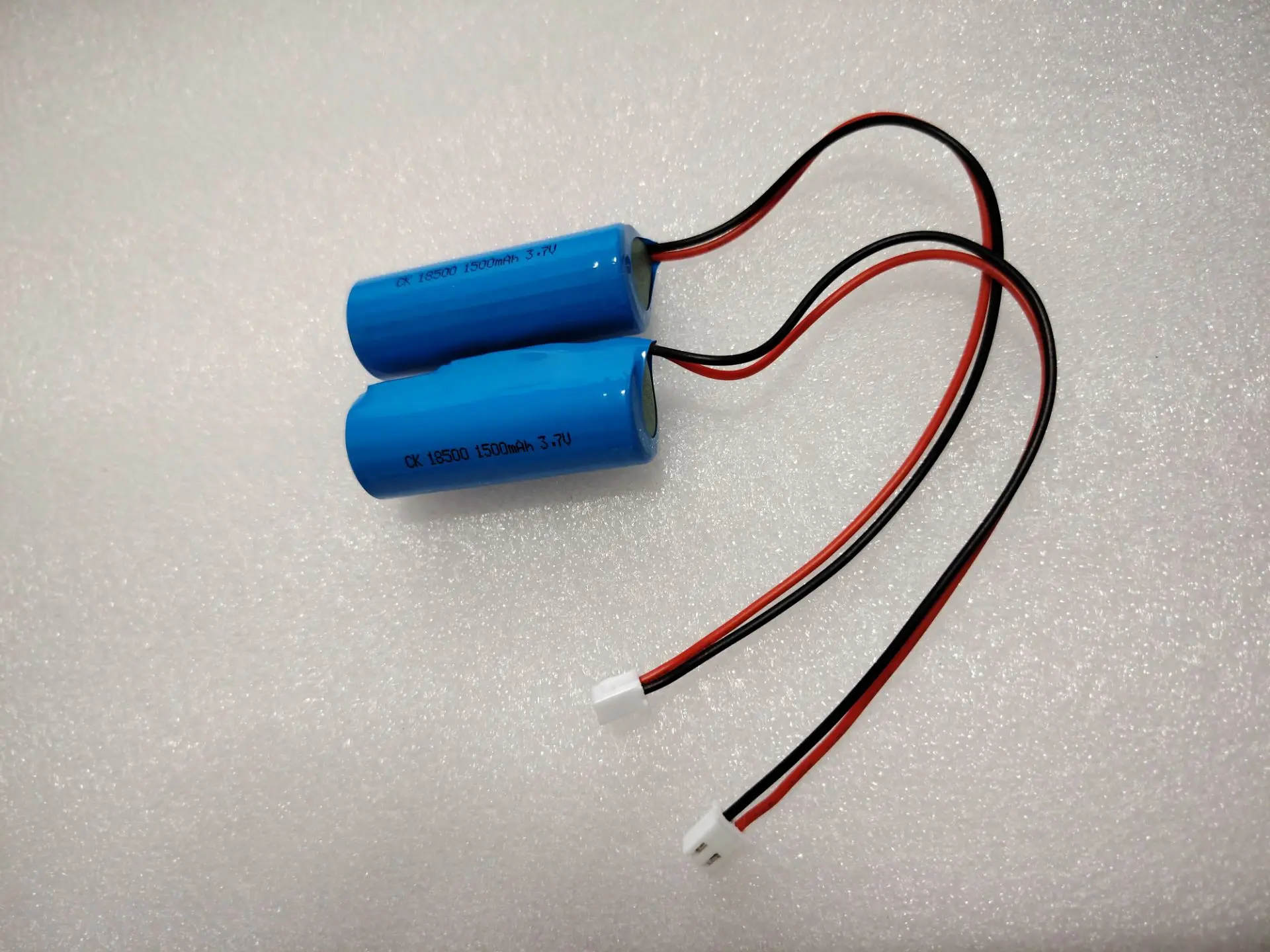 2pcs/lot ICR18490 18500 1500mAh 3.7V rechargeable lithium battery