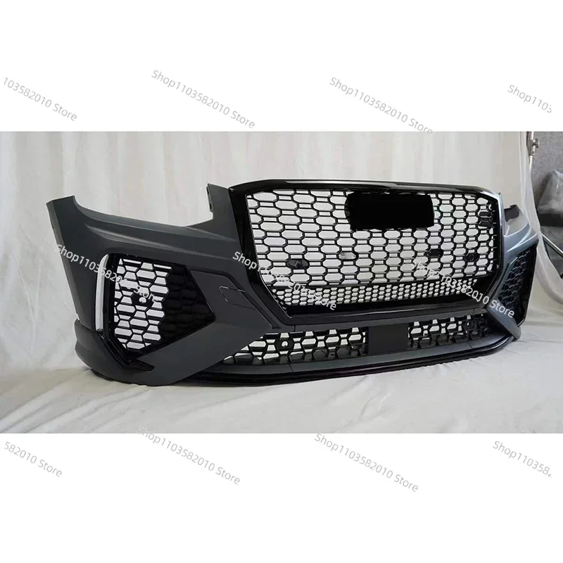 Hot Sale Facelift Auto Parts Q2 Modified to RSQ2 Front Bumper with Grille for auds Q2 SQ2 2018-2021