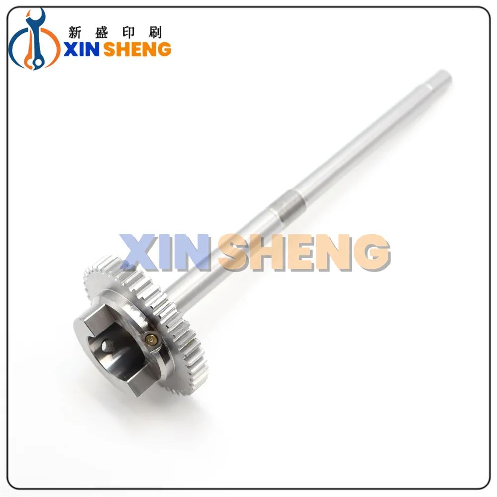 Eje de engranaje de rodillo de agua roscado 71.030.210F de la mejor calidad para piezas de máquina de impresión Heidelberg