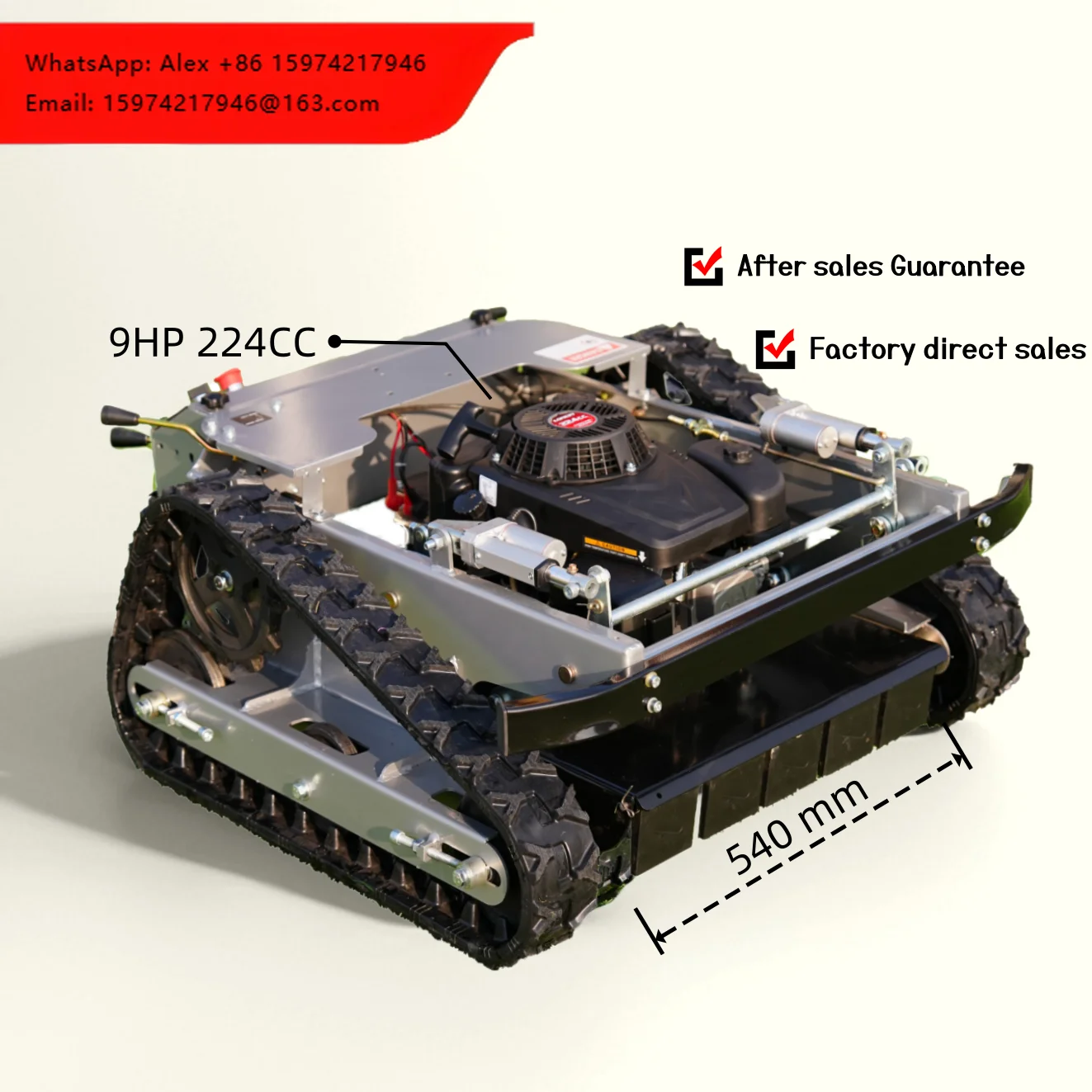 Free Shipping Remote Control Robot Automatic Lawn Mower & Remote Control Tractor Lawn Mower