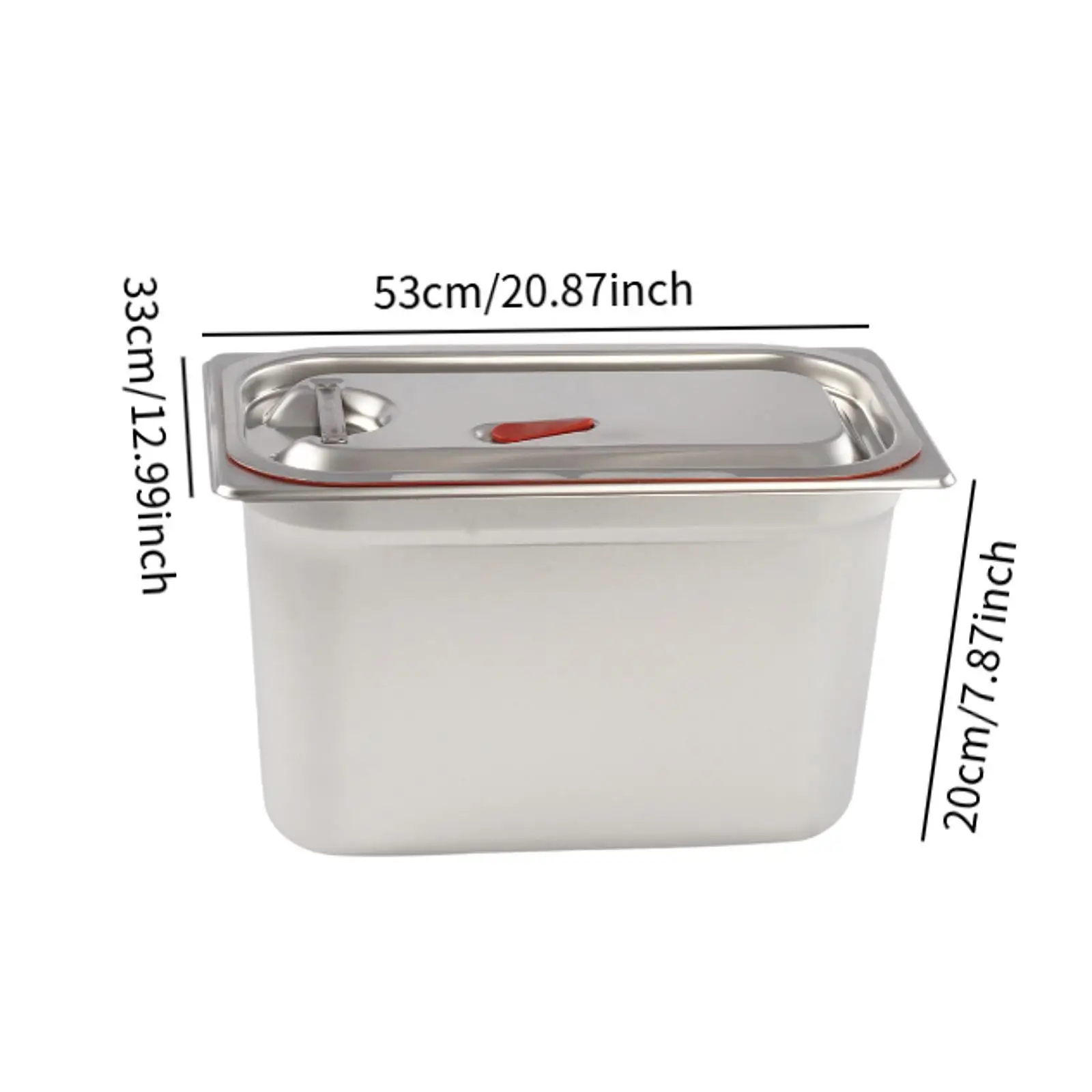 Stoomtafelpan 1/1 formaat randen Commerciële cateringpan voor buffethotelcatering