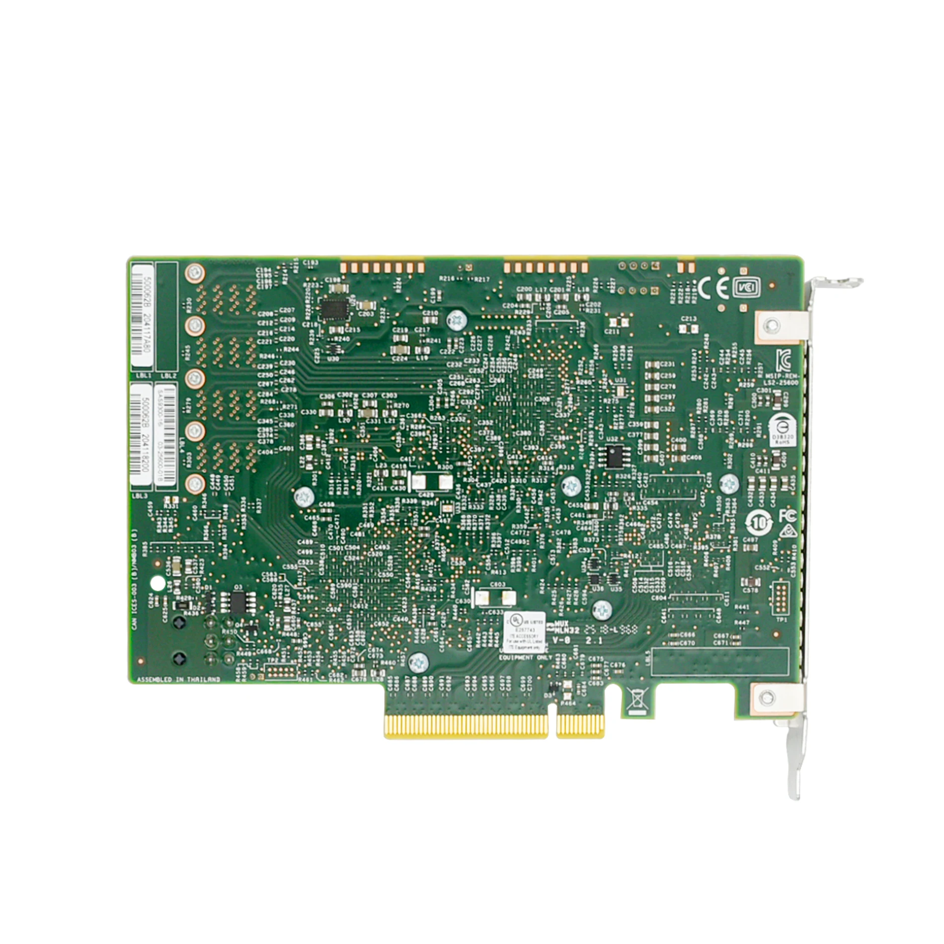 Scheda di espansione HBA SAS/SATA PCIe 3.0 x8 a 16 porte - LSI 9300-16i