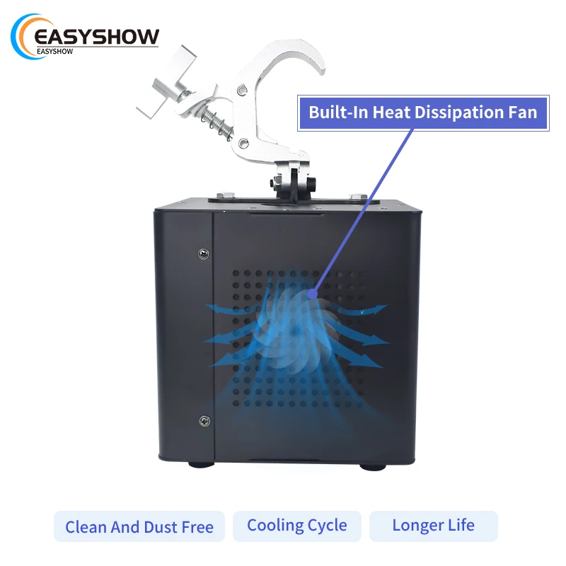 800W Inverted Hanging Upside Down Cool Fire Works Cold Spark Fountain Machine For Wedding Stage