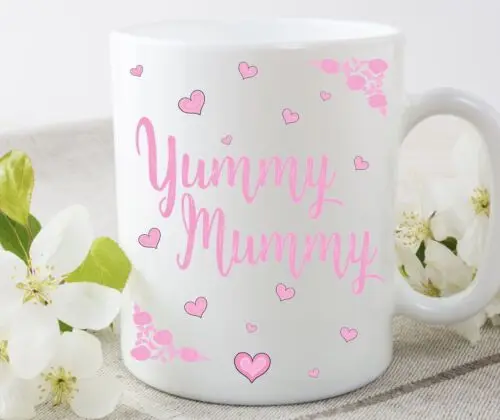 Mum Yummy Mummy Mug Cup Gift Novelty Personalised Birthday Present Mother’s Day