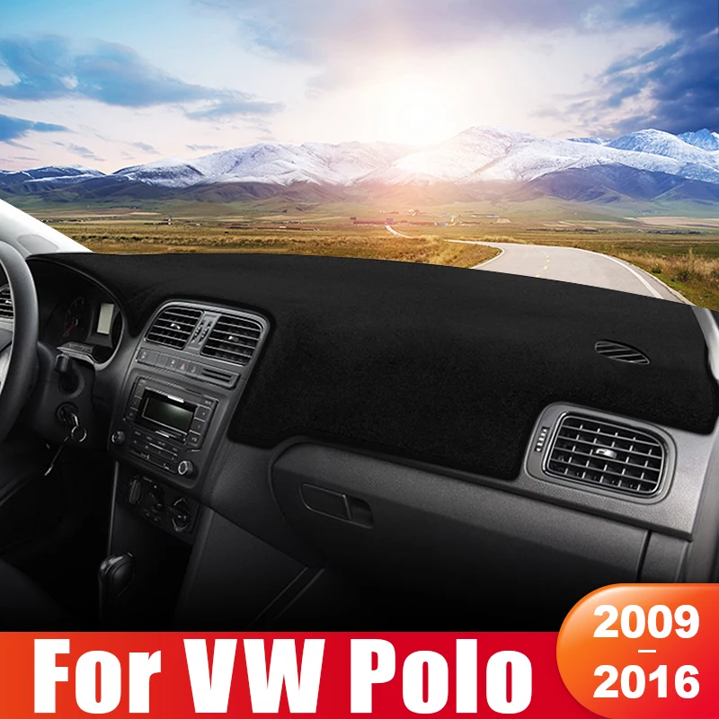 

For Volkswagen VW Polo 6R 6C 2009 2010 2011 2012 2013 2014 2015 2016 POLO MK5 Car Dashboard Sun Shade Cover Pad Accessories