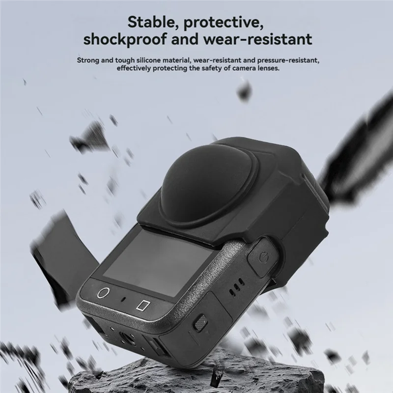 【LAST-CHANCE!】حافظة حماية للعدسة لكاميرا DJI Osmo 360 ملحقات حماية عدسة الكاميرا المضادة للخدش من السيليكون Gua