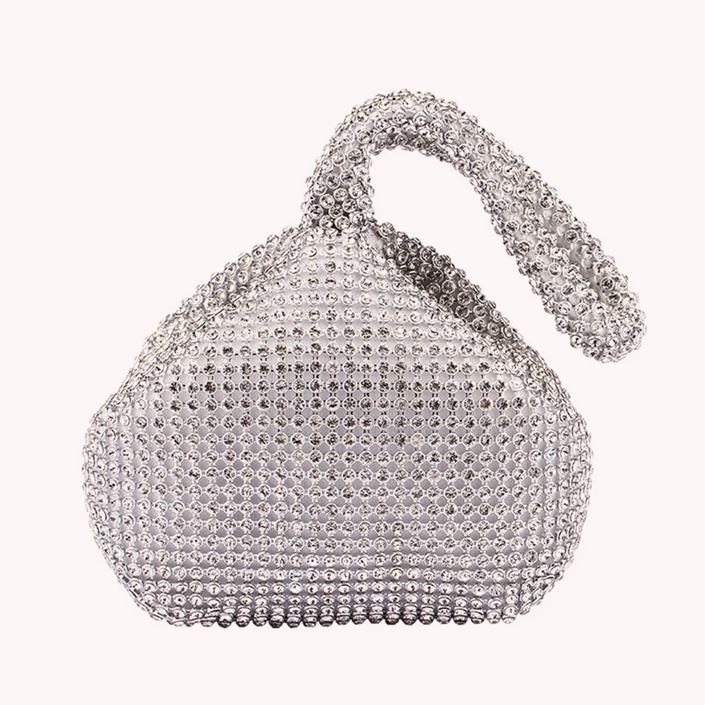 Bling Clutch Bags for Women Evening Wedding Party Rhinestone Wristlet Purses