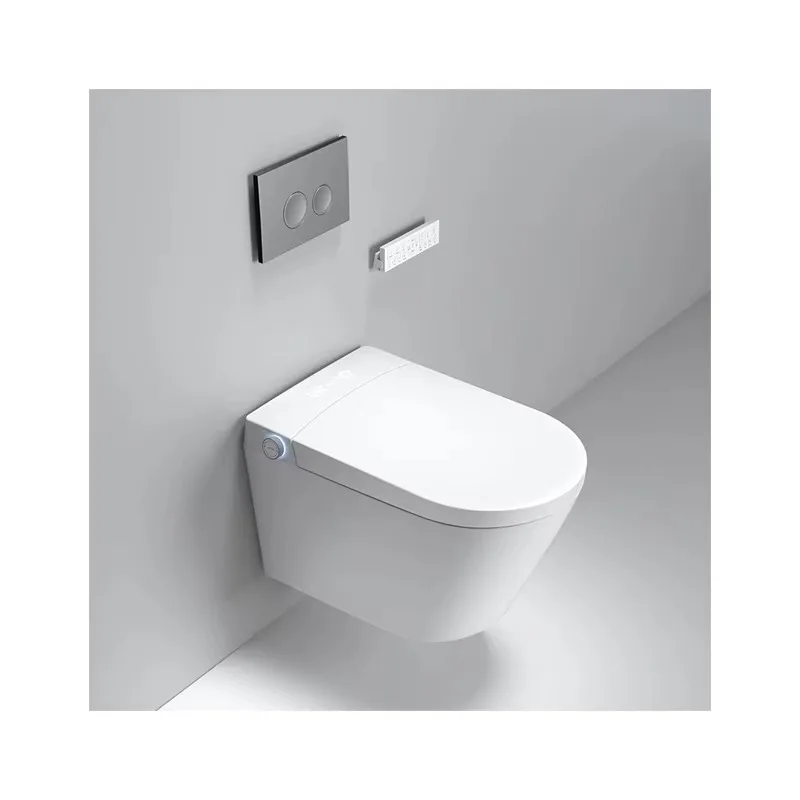 

Best-selling Electric Tankless Automatic White Wall Hung Toilets Designs Moden Bathroom Wall Mount Ceramic Smart Wc Toilet Elec