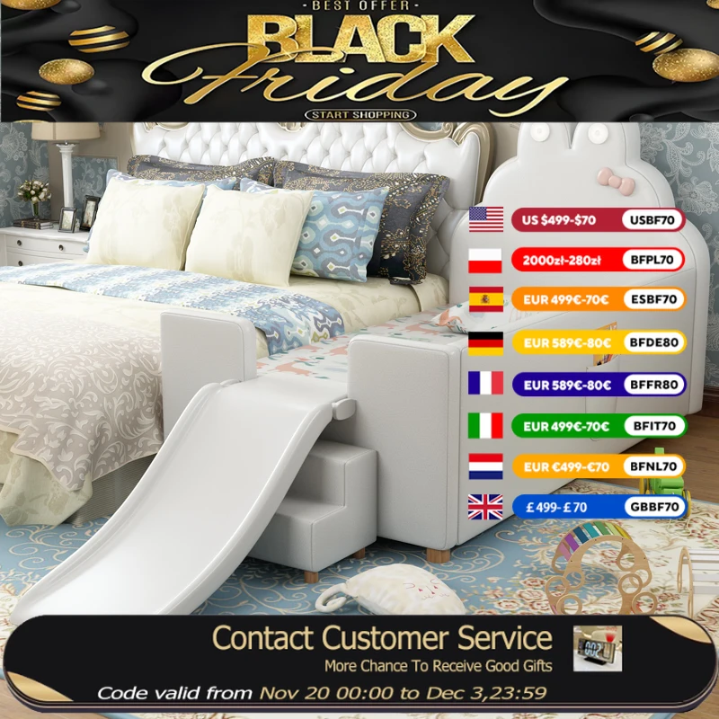 

Дизайнерская современная кровать для девочек, комплект матрасов, детская компактная детская кровать, одиночная детская кровать Cuna Colecho Bebe, мебель для спальни