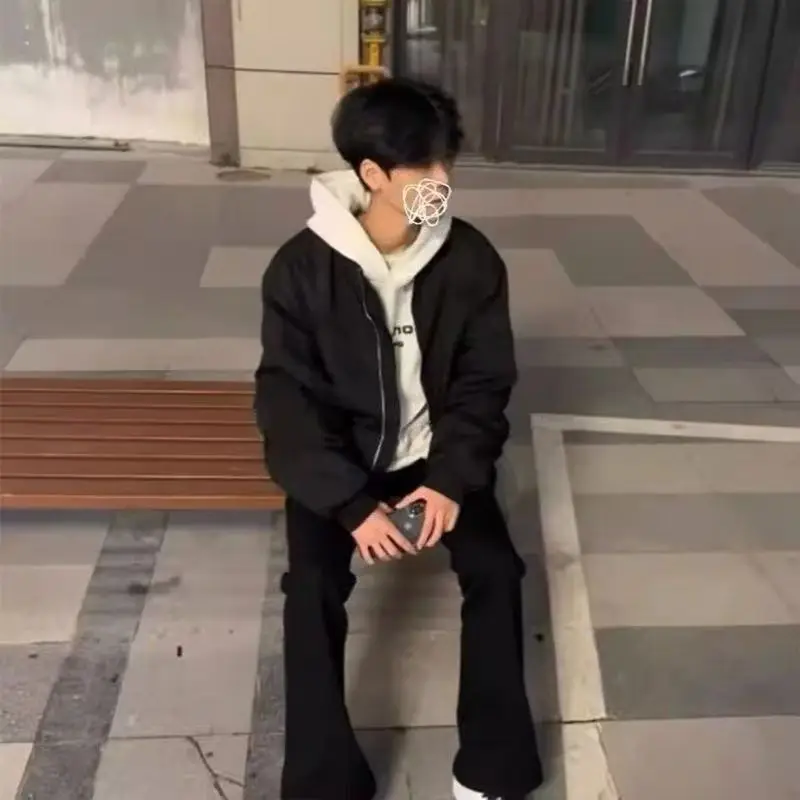 Anime ONE PIECE Luffy Jackets Boy Girl Windbreaker Coat Men Hip Hop Dancer Waterproof Zipper Baseball Coat Spring Autumn Outwear