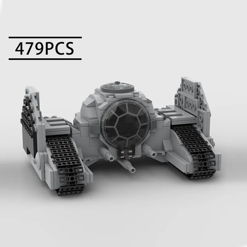 MOC Building Blocks Space Wars 479 Pcs TIE Crawler Variant Century Tank Fighter Assembly Bricks Collection DIY Kis Toys Gift