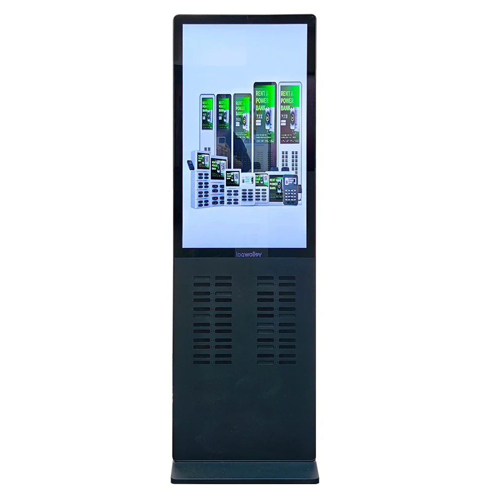 Remotely control Fast Charging Shared Power Bank Rental Station | 8 16 24 32 48-Slot Outdoor Powerbank Vending Machine Kiosk
