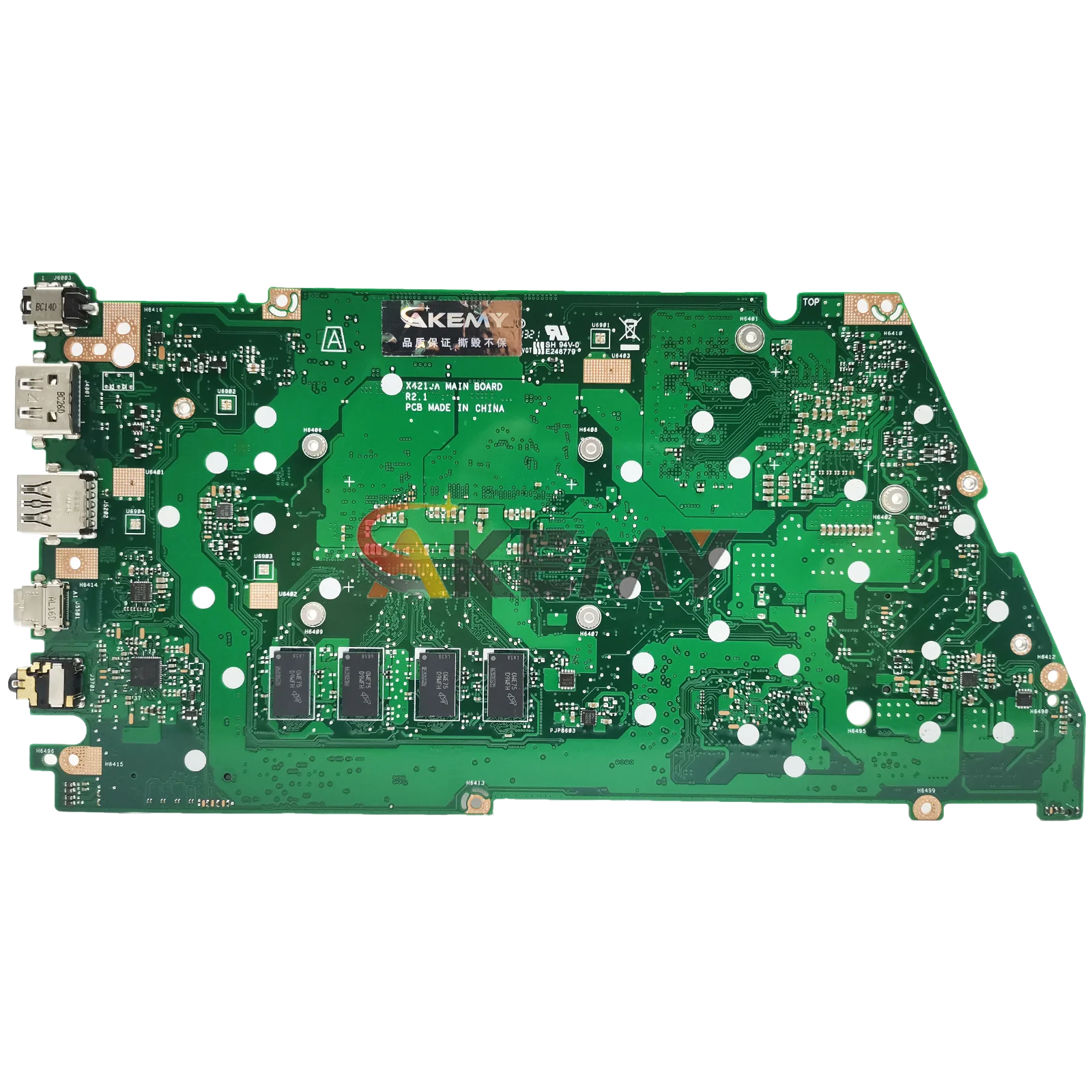 X421JQ carte mère d'ordinateur portable pour ASUS X421JQY X421JAY S433J X413J R421J V4050J X421J X421JPY I421J carte mère avec 10e génération I3 i5 i7