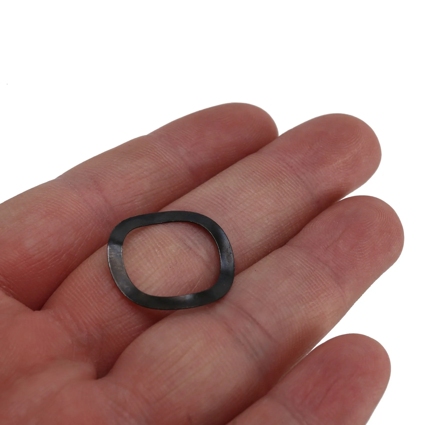 Professional Black Steel Ring Spring Washer Three Wave Washers 65MN Wave Gasket Assortment Kits-M3 M5 M6 M8 M10 M16(550 P