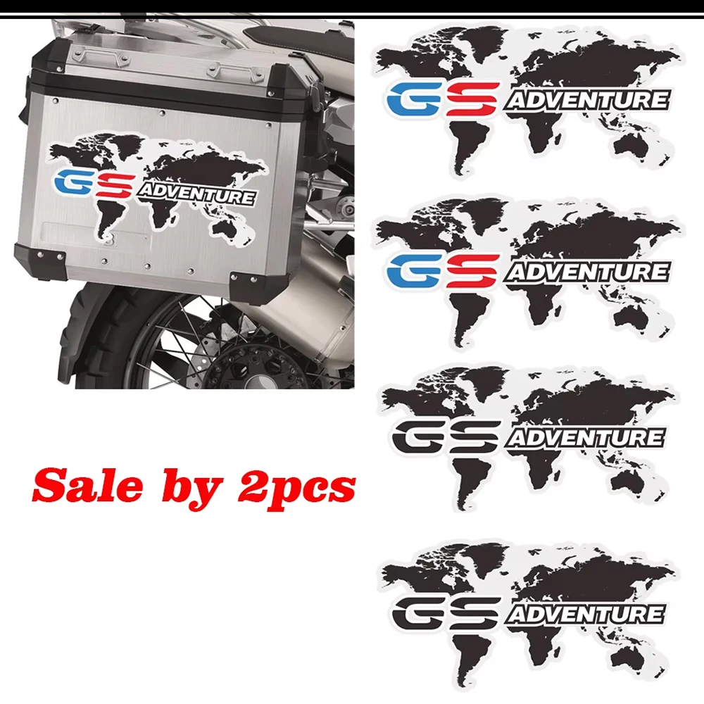 

Motorcycle Stickers Tail Top Side Luggage Aluminium Box Case Decal For F700GS F700 GS ADV Adventure