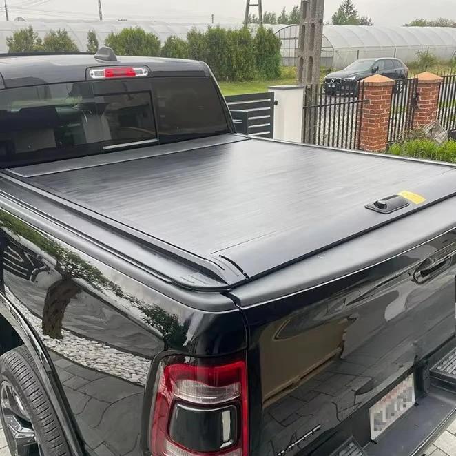 

City Cannon Electric Aluminum Alloy Roller Shutter Cover for Ford F-150/Ranger Pickup Truck Anti-Theft Protection Ram Compatible