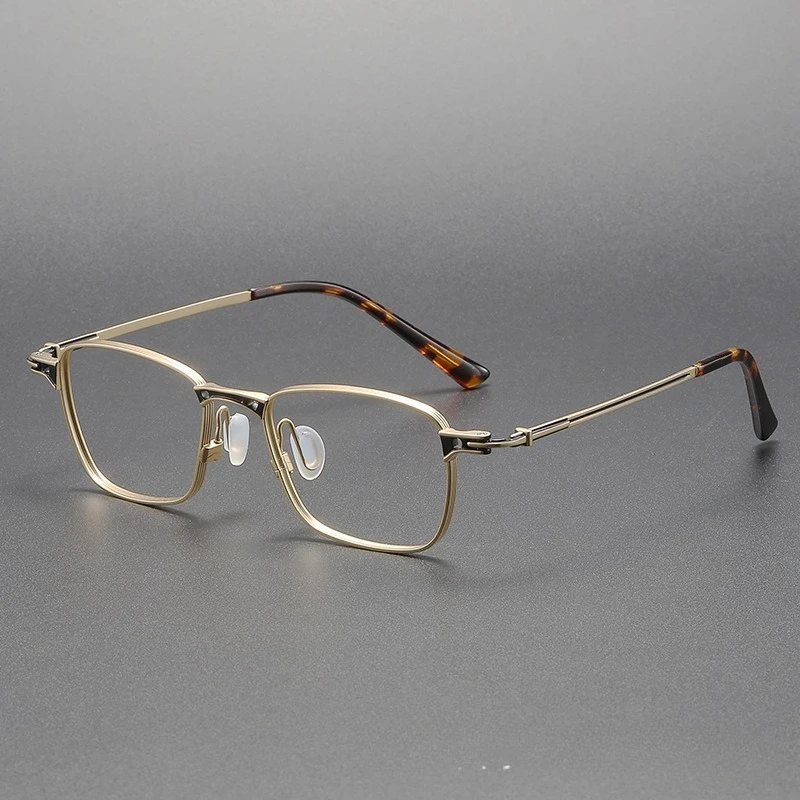 

Handmade Japanese Brand Designer Glasses Prescription Frame RLT5890 Retro Titanium for Men Square Women Myopia Eyeglasses Gafas