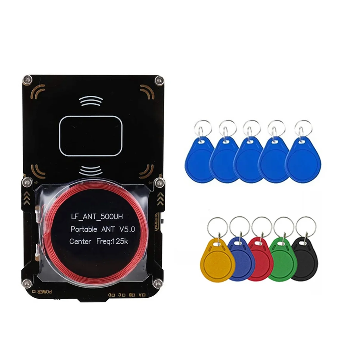 BISMZ Proxmark3 قارئ بطاقات التعريف بالإشارات الراديوية + 5XUID/CUID المفاتيح IC/ID مفتاح الكاتب ناسخ تتفاعل NFC 5.0 رقاقة ذكية ناسخة مبرمج