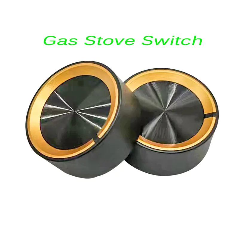 

5 Pcs Gas Stove Switch Metal Switch Handle Knob 8mm Shaft Control Knobs For Gas Stove Switch Gas Stove Replacement Accessories