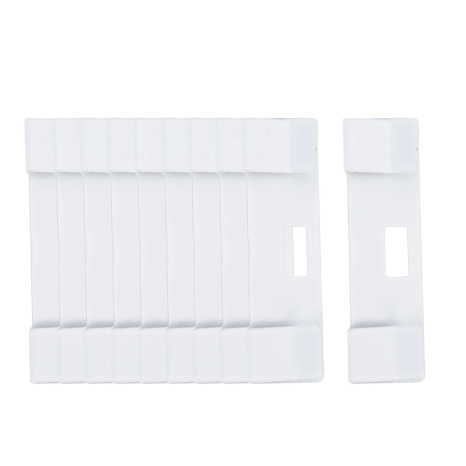 10 قطعة علامات التبويب إصلاح عمودي أعمى ريشة معدنية المدخرات للستائر الرأسية استبدال أجزاء سهلة نافذة الظل التبعي