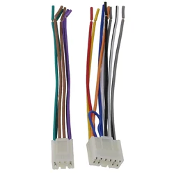 Car Stereo Radio Wiring Harness Connector For Toyota Car CD Player Radio Power Speaker Cable Car Accessories