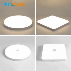 Wasserdichte LED Decken leuchte Pir Sensor 20w 30w Highlight ultra dünne Badezimmer Garage Licht Außen balkon Korridor Wand leuchten