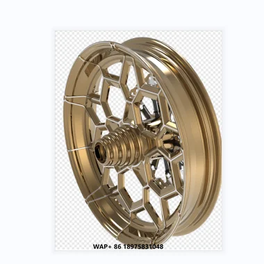 New INCA Customization Motorcycle Adaptations Gold Hubs/Rims Wheels for VRSCA V-ROD-Retrofit/Upgrade One Year