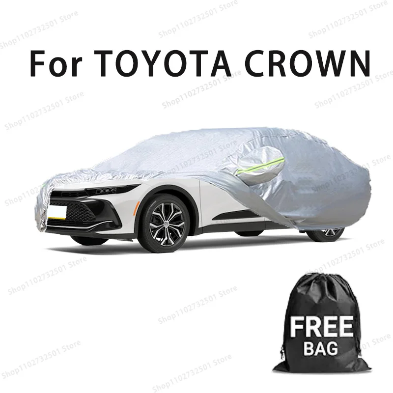 Car cover For TOYOTA CROWN Full cover Waterproof sun protection cover Scratch resistant cars accessories