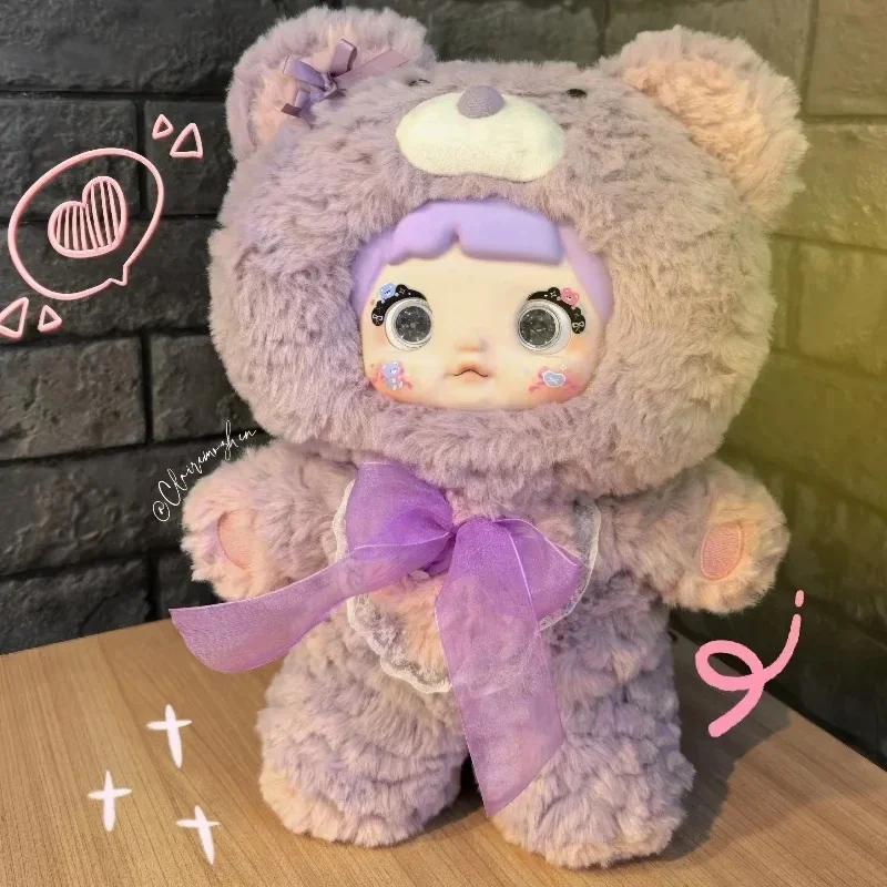 Nommi Goodnight Bear Series Blind Box Genuine 400% Vinyl Doll Kawaii Decoration Fashion Mystery Box Collect Toys Christmas Gift