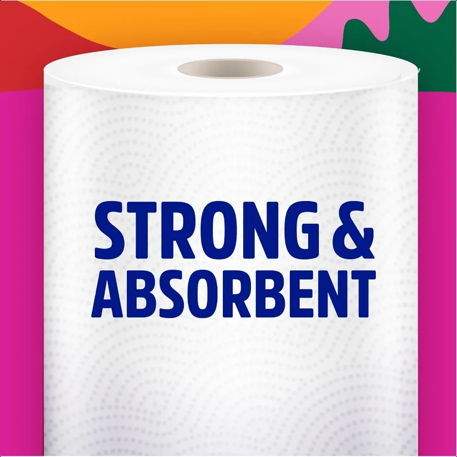 Responsibly Sourced Paper Towel Strong Absorbent and PlasticFree