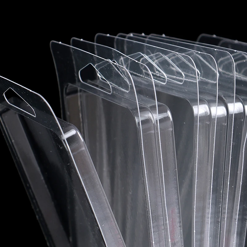 10 عبوات من قوالب تذوب الشمع، صدفي شمع شفاف، صناديق شموع تذوب الشمع بدون فتيل