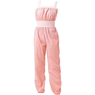 Vêtements de Ballet pour enfants, barboteuse décontractée sans manches, salopette d'automne, pantalon sarouel, Corset Long, combishort de perte de poids pour filles