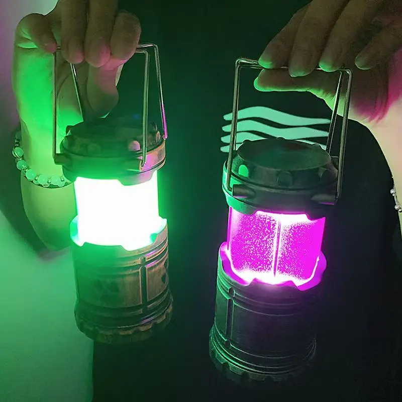Mini Lámpara de Reactor Nuclear, Juguete de Simulación Portátil, Reactor con Botón Luminoso, Regalo Novedoso